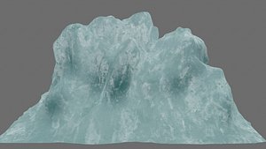 3D ice snow