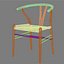 chaise ch24 wishbone