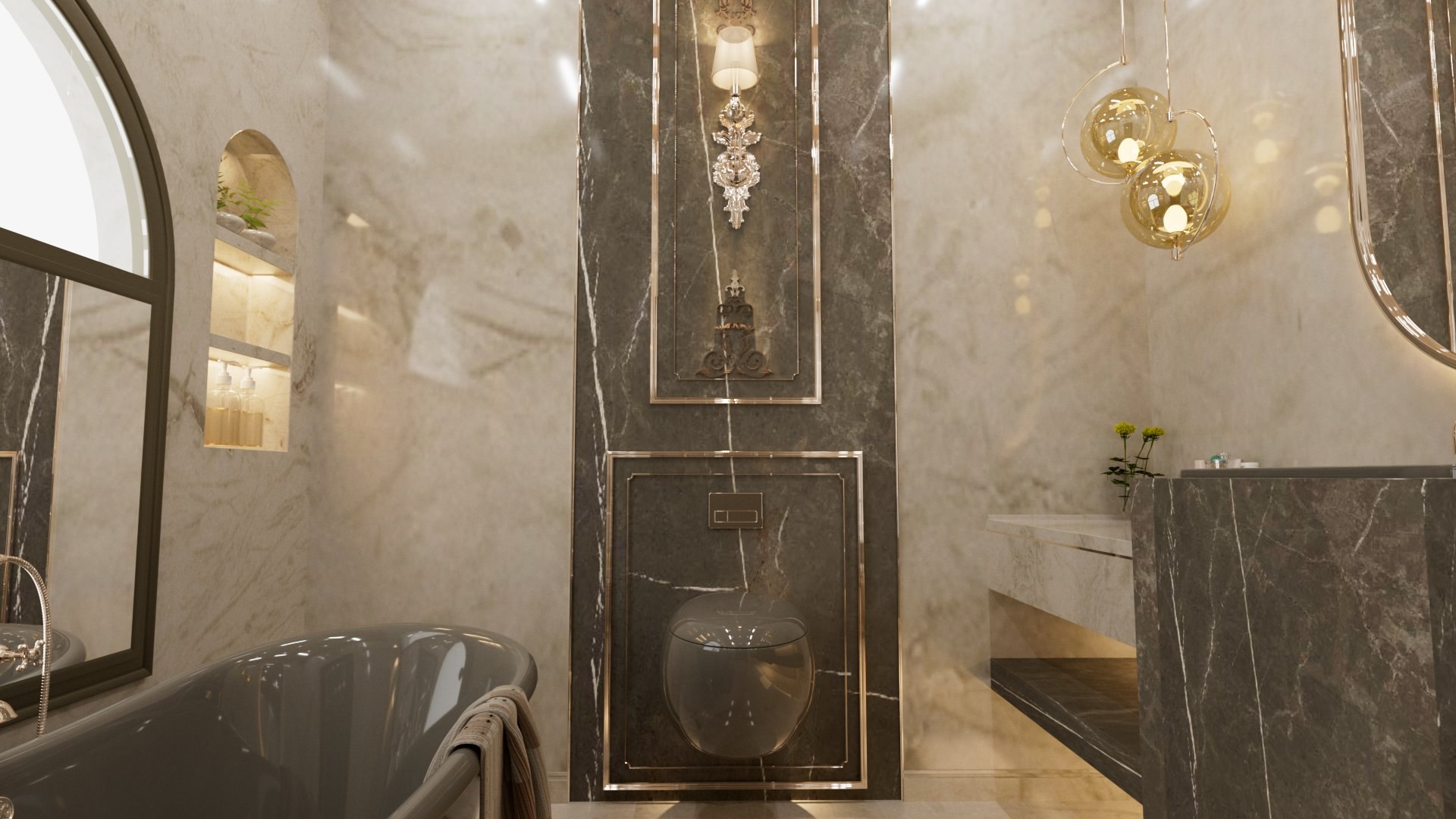 Bathroom Interior Design 3D Model 3D Model - TurboSquid 2163848