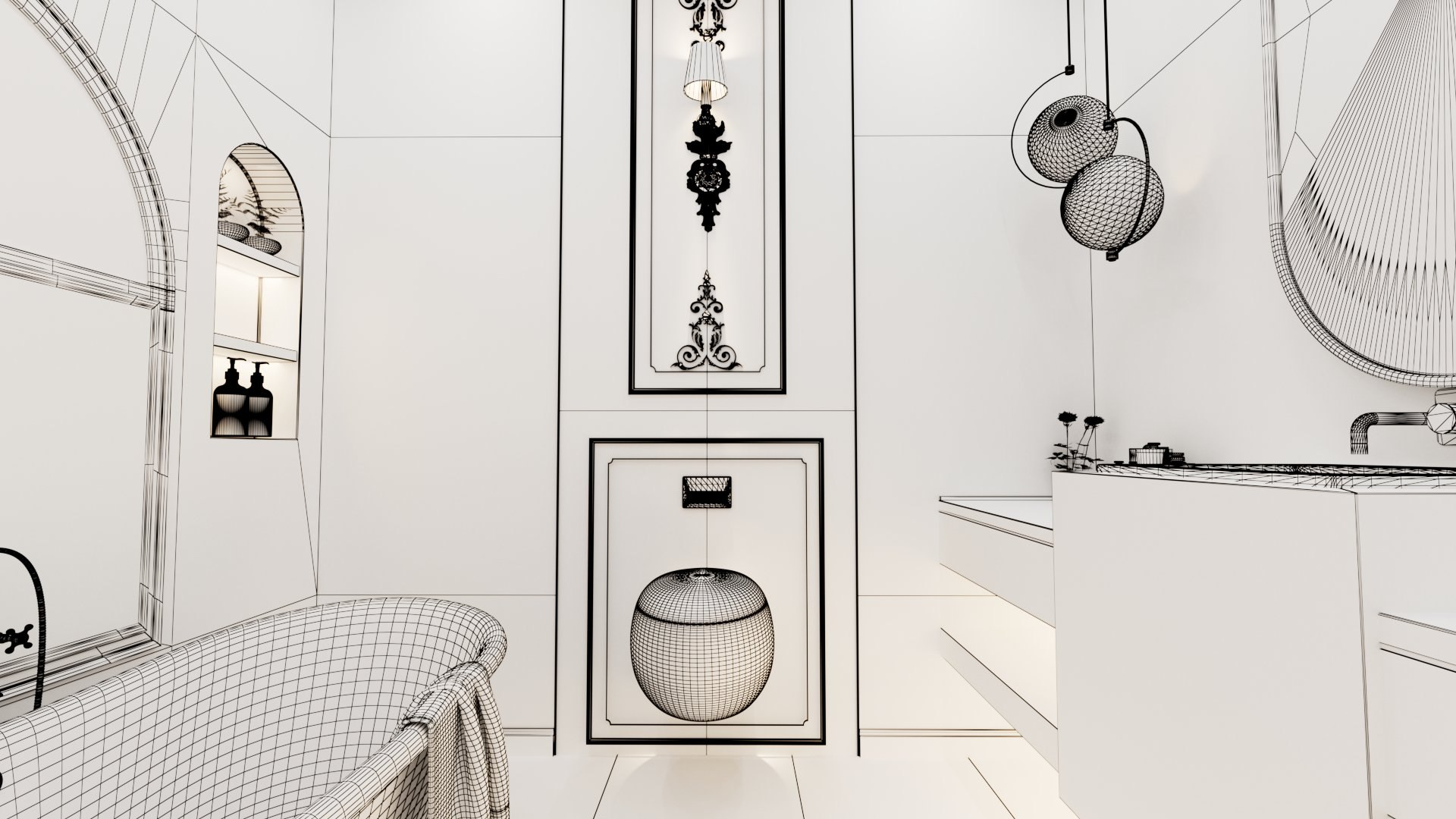 Bathroom Interior Design 3D Model 3D Model - TurboSquid 2163848