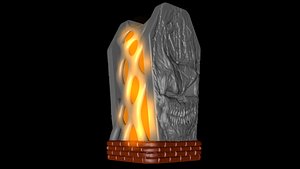 halloween lamp deans products 3D model