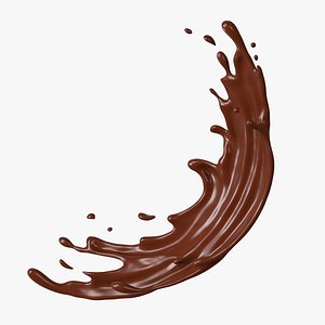 Chocolate Splash 16 3D
