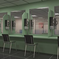 Prison Visiting Room