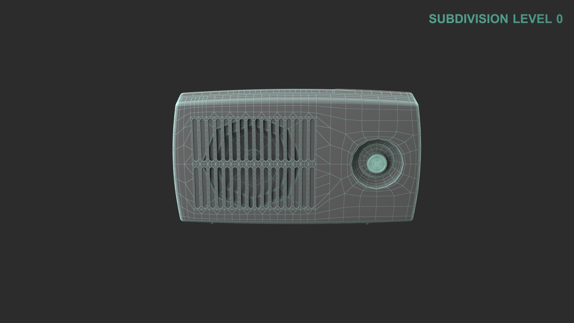 3D model Retro Radio https://p.turbosquid.com/ts-thumb/QB/U80hIR/RB/wireframe0008/jpg/1677580507/1920x1080/fit_q87/60b5e4d1fe0cc2a83f32f97b7914e3f725b54d92/wireframe0008.jpg