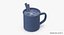 3d model of hot tea chocolate cup