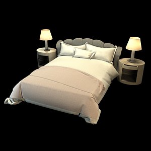 3d model bedroom set
