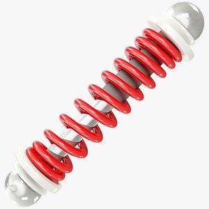 shock absorber 3D model