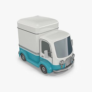 Cartoon Truck 3D model