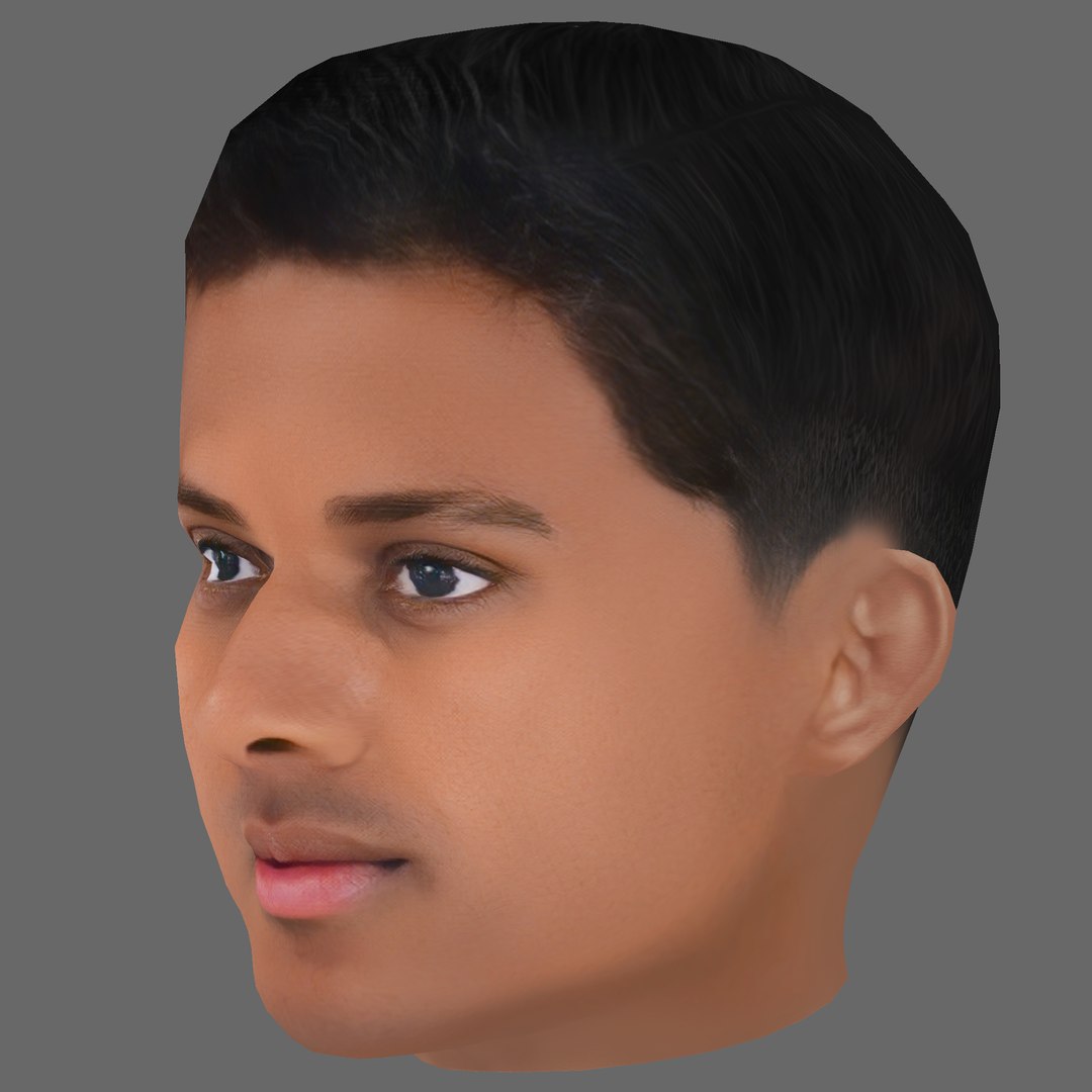 Rodrygo Goes Head - Low Poly Head For Game 3D Model - TurboSquid 2208431