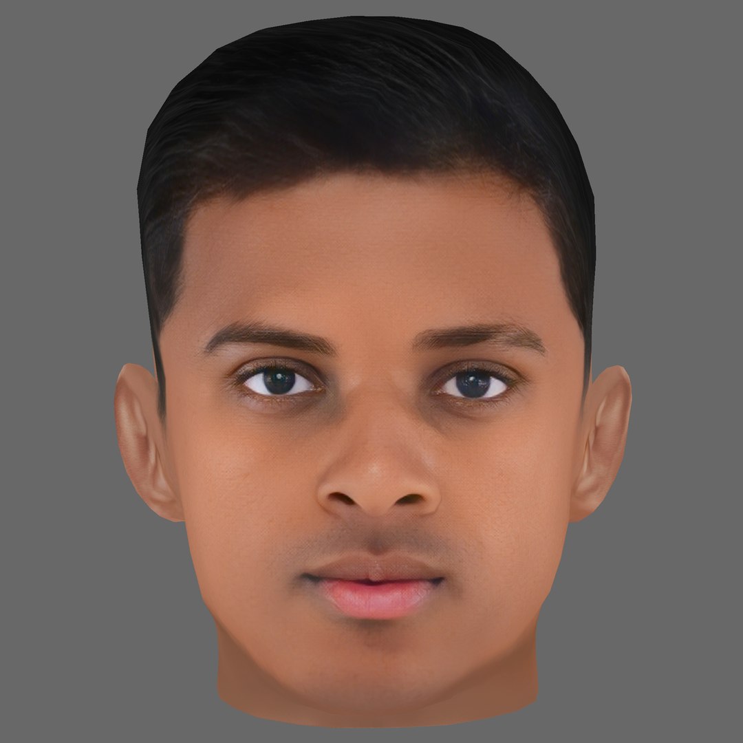 Rodrygo Goes Head - Low Poly Head For Game 3D Model - TurboSquid 2208431