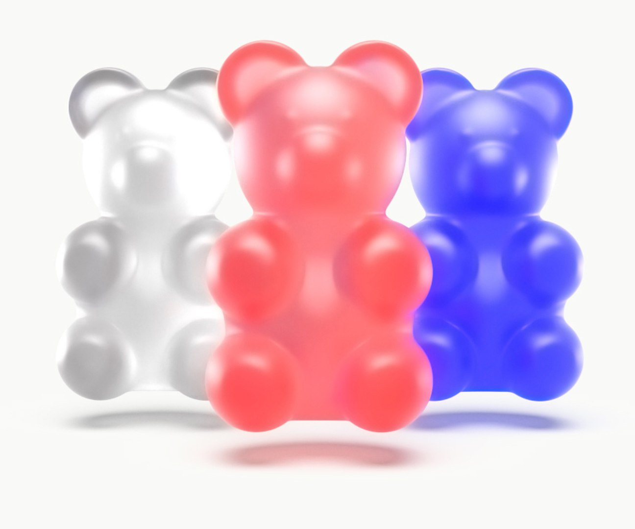 Gummy Bears 3D model