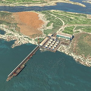 Sea port complex