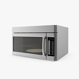build-in microwave 3d model