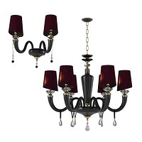 Ciciriello Lampadari  Lux Gauguin  chandelier  Sconce Set