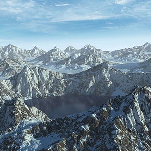 Terrain Mountain Range Lake Alaska 31 Landscape