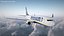 3D Ryanair Boeing 737-900 with Interior Rigged model
