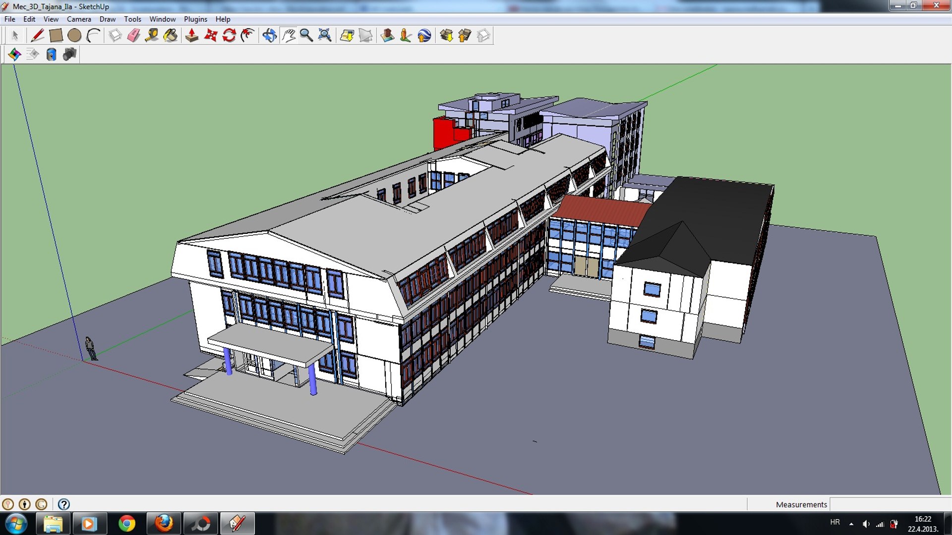 3d School Model