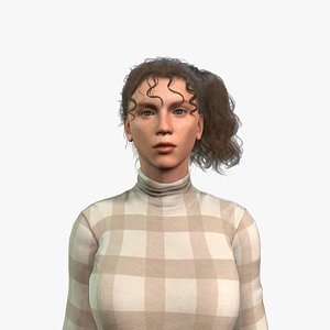 High Quality 3D Woman Character 3D model