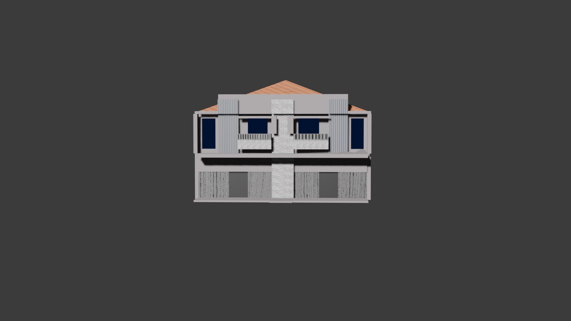 Ruko Rumah 3D Model - TurboSquid 2297637