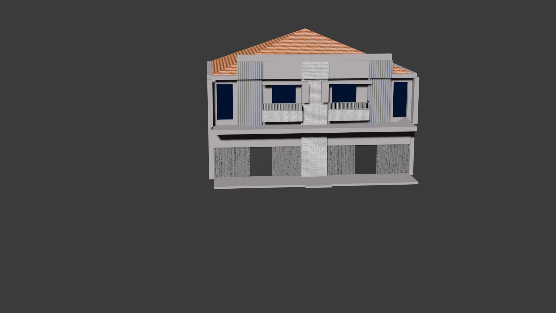 Ruko Rumah 3D Model - TurboSquid 2297637
