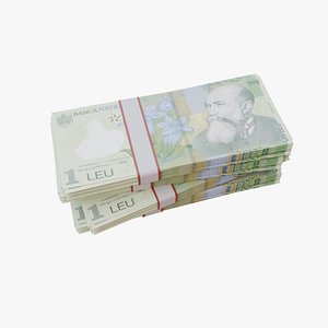 1 Romanian Leu RON 3D