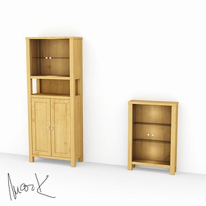 glazed chest drawers 3D model