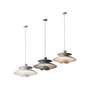 3D PH 5 pendant lamp monochrome