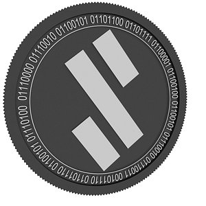 3D signals network black coin model
