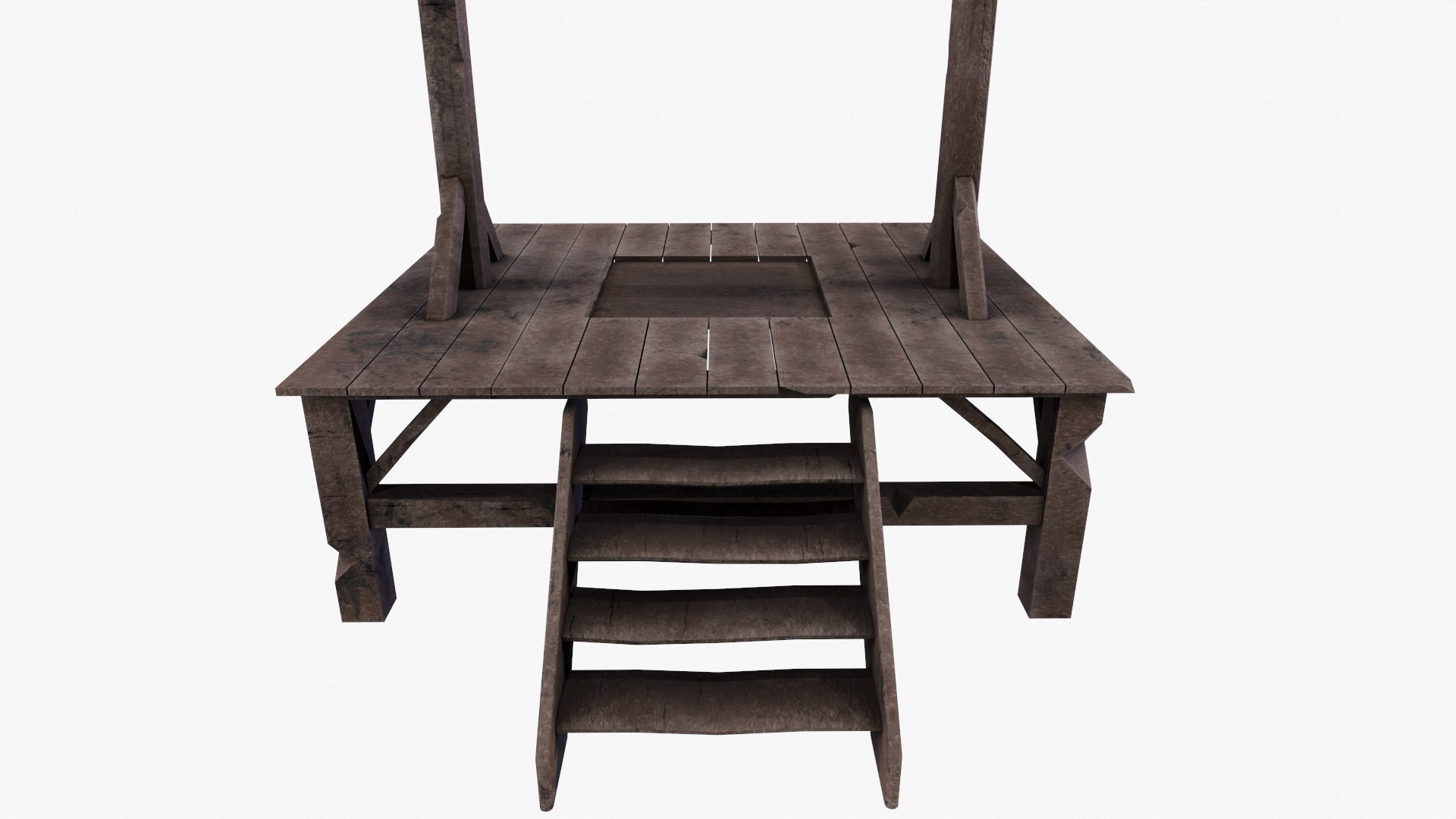 Gallows 3D Model - TurboSquid 1900177