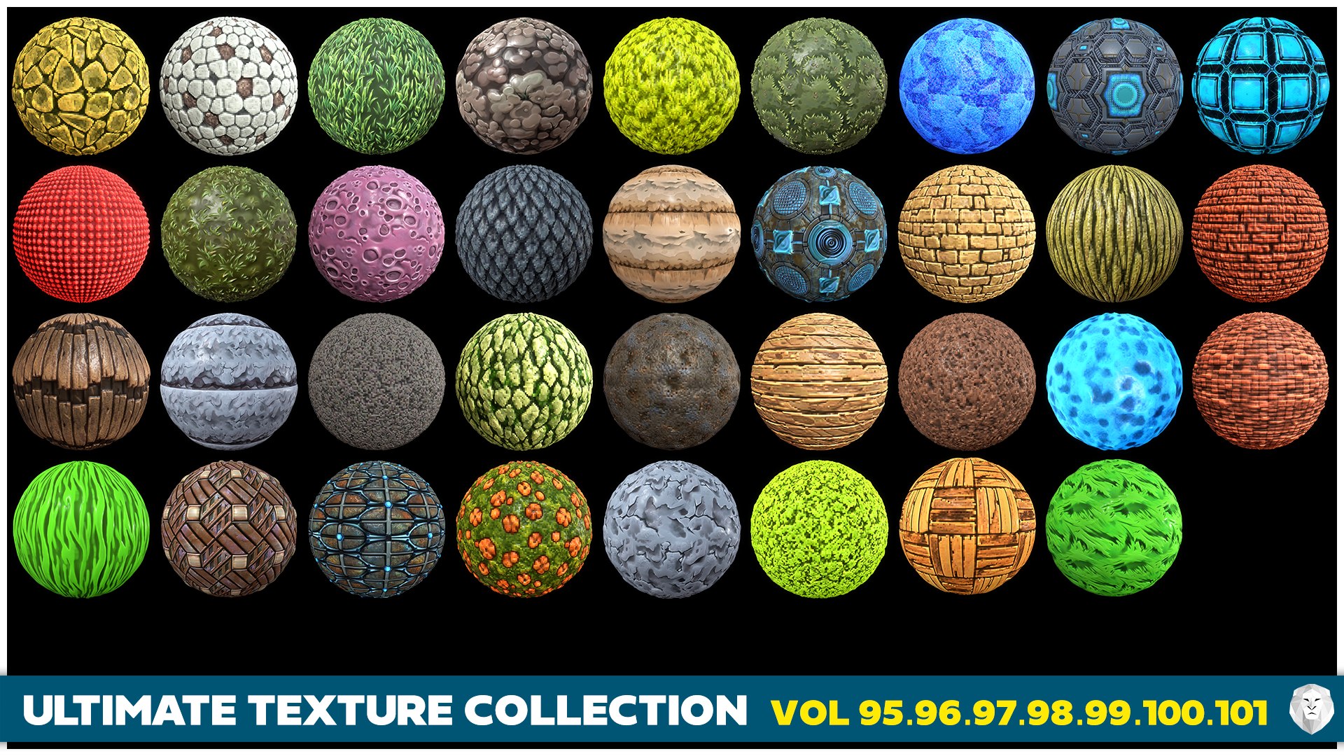 Ultimate Texture Collection - Mega Bundle Part 2 - TurboSquid 1656219