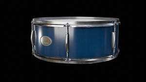 Snare Drum Low-poly