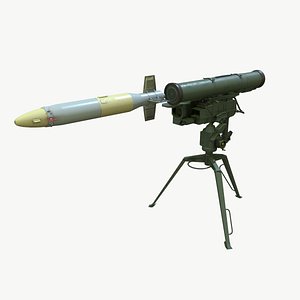 9M133 Kornet launcher model