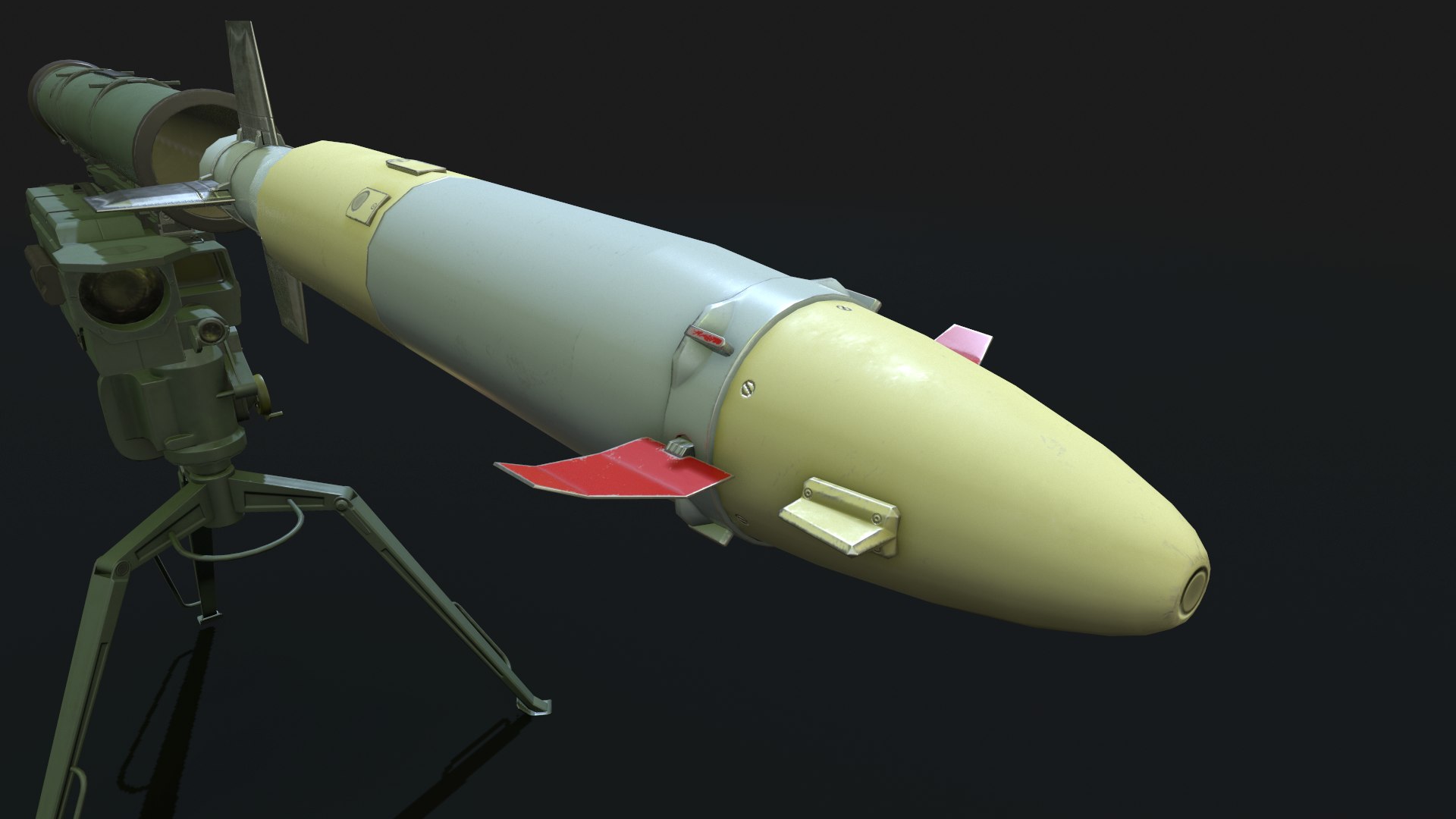 9M133 Kornet launcher model https://p.turbosquid.com/ts-thumb/QC/uGFo9i/c5/screenshot013/png/1764339690/1920x1080/fit_q87/76d3371a3e2b62eafd7e16a6ed7f6837596a1b64/screenshot013.jpg