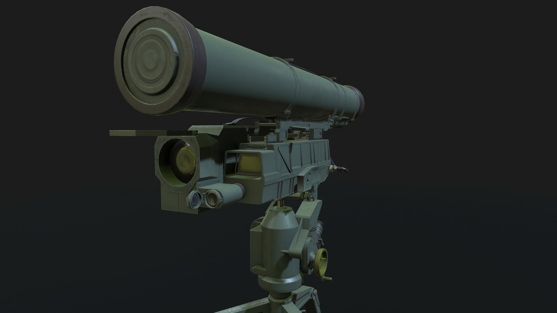 9M133 Kornet launcher model https://p.turbosquid.com/ts-thumb/QC/uGFo9i/wd/screenshot005/png/1764339680/1920x1080/fit_q87/a15ea7caead087ddd47d6eda05d71d0f66f0efc5/screenshot005.jpg