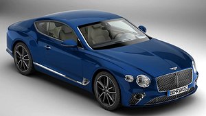 3D bentley continental gt 2018