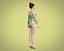 Girls wire bardot lace body in floral print