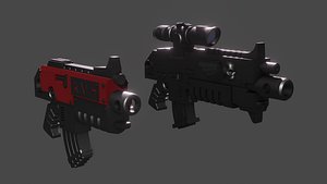 3D bolt rifle model