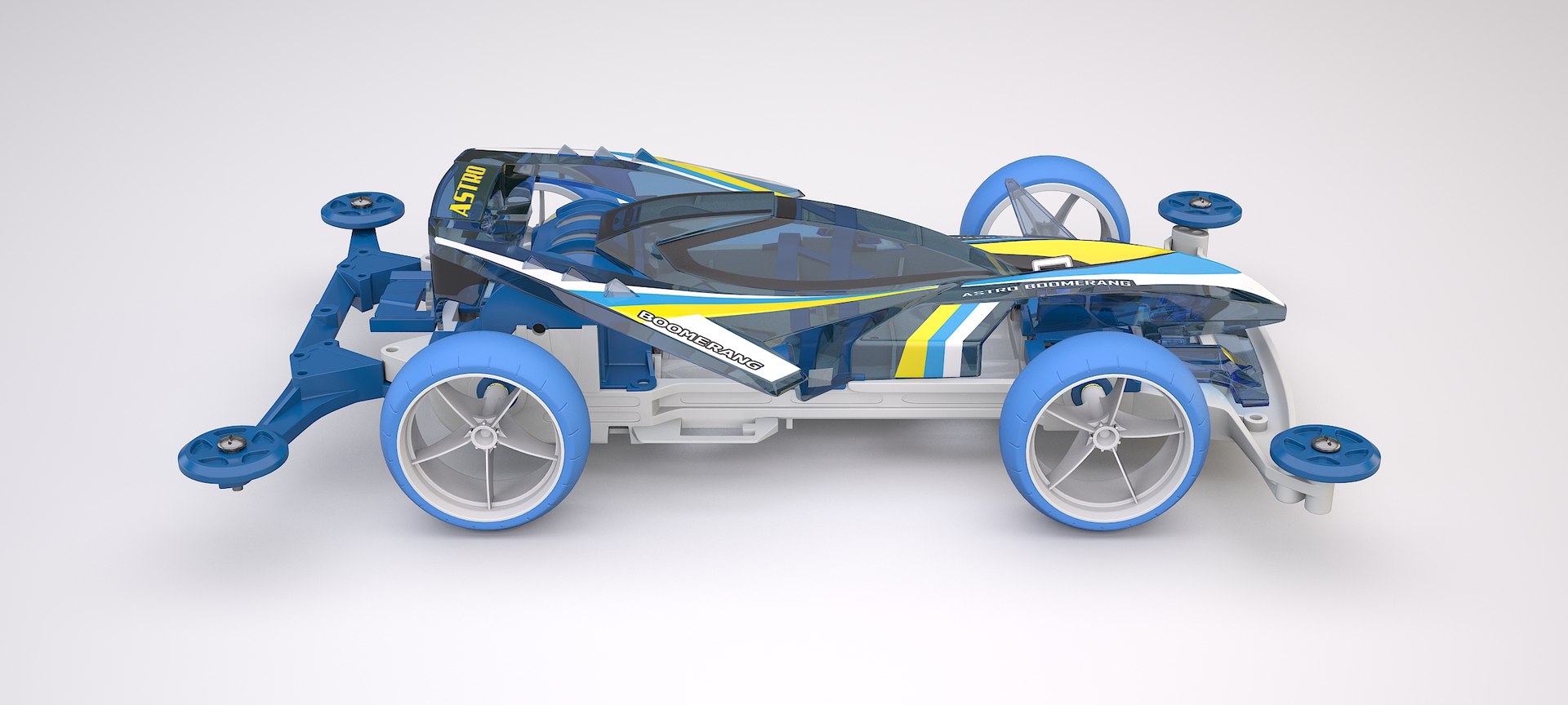 Max Tamiya Astro Boomerang Chassis