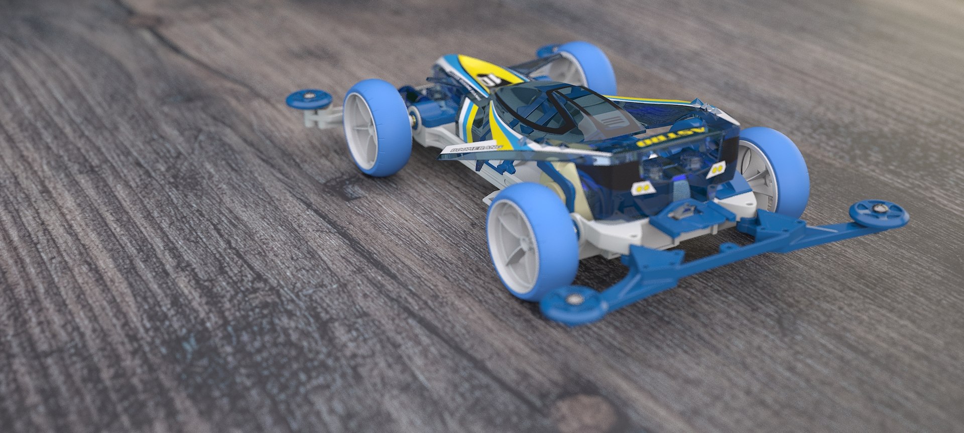 Max Tamiya Astro Boomerang Chassis