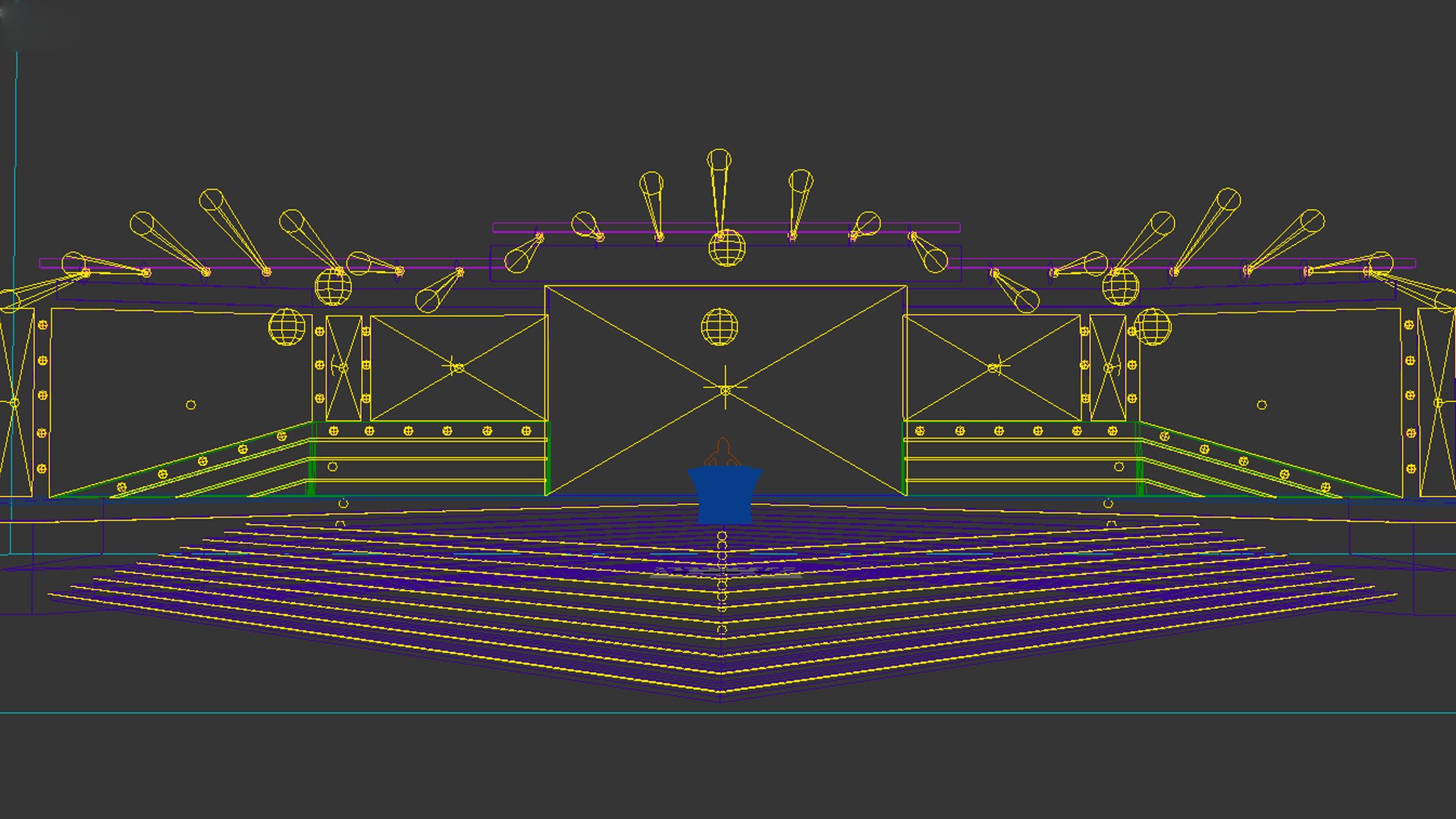 3D Virtual Stage Model - TurboSquid 2192206