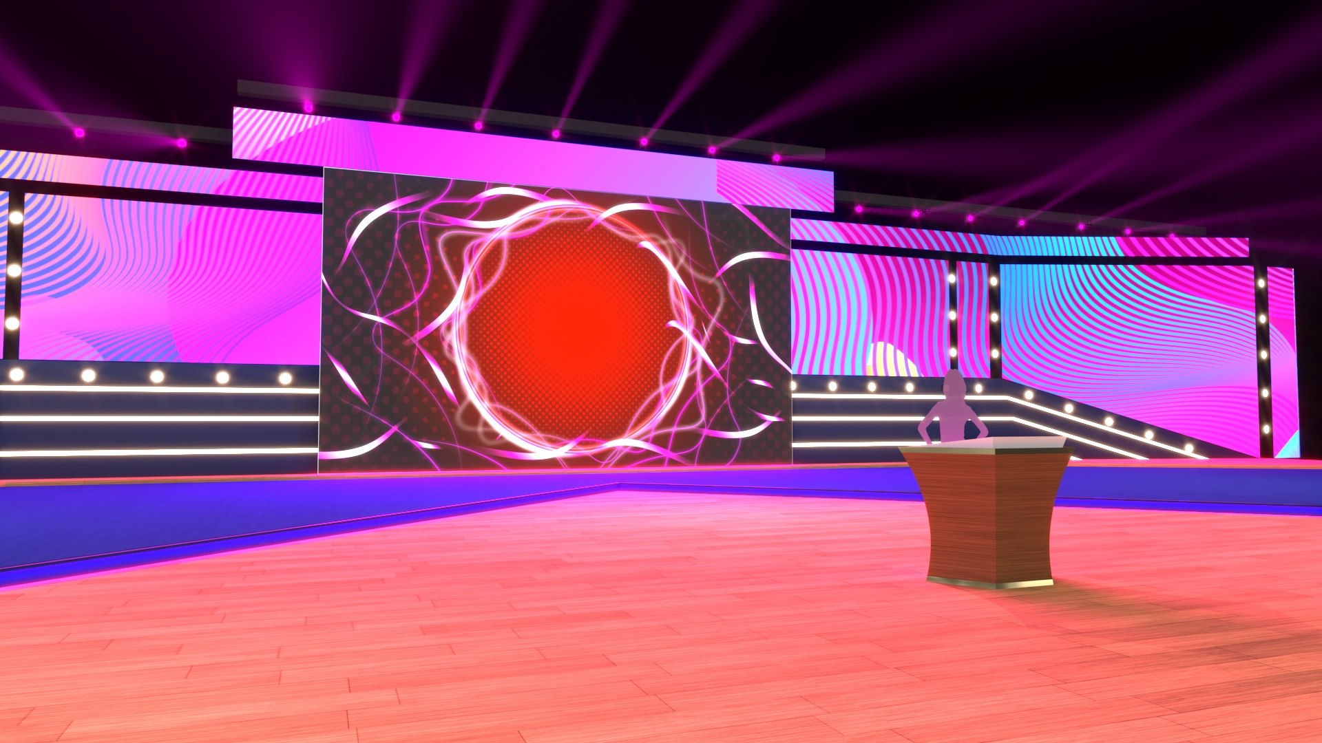 3D Virtual Stage Model - TurboSquid 2192206
