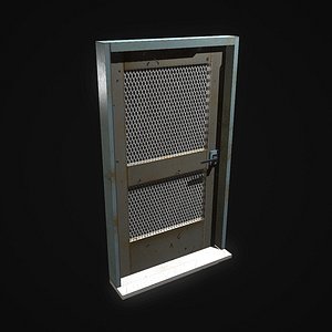 door lattice 3D model