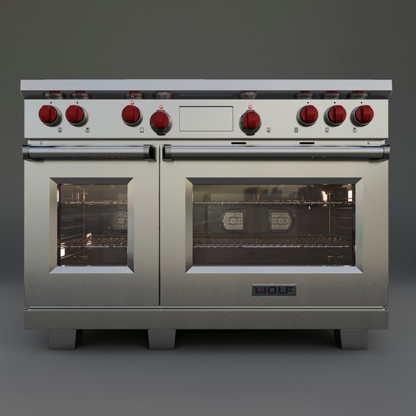 3D WOLF 60 Inch Range - TurboSquid 1734488