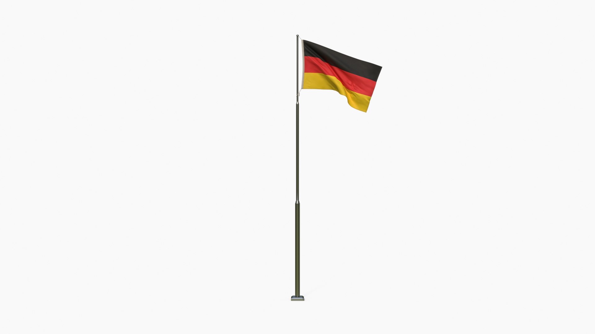 3D Animated Germany Flag - TurboSquid 1796731