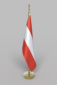 austria flag 3d 3ds