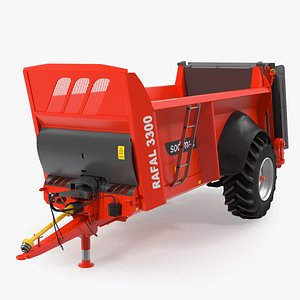 Manure Spreader Sodimac Rafal 3300 Rigged
