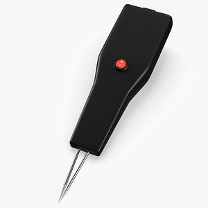 Handheld Chicken Plucker Tool Black 3D model