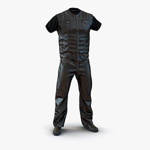 Biker Outfit Generic 3D Model