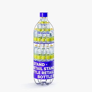 Bottle Retail Stand 01 model