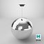 Low-Poly PBR Disco Ball with Motor  Chain Assembly